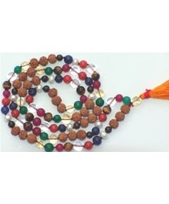 Rudraksha and Navaratna Mala