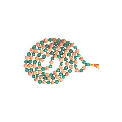 Rudraksha+Emrald